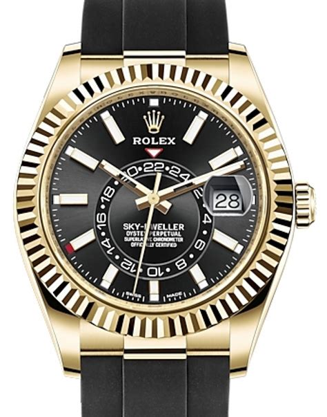 sky dweller rolex yellow gold|Rolex 326238 price.